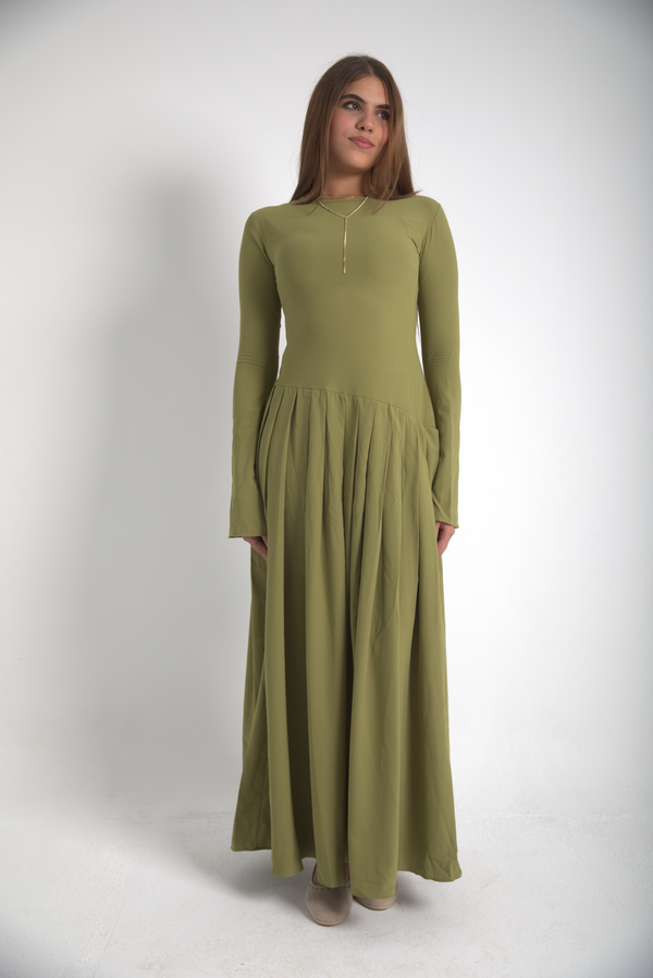 Luz de Olivo long sleeves Dress